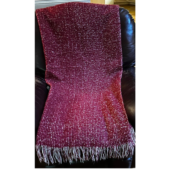 Cynthia Rowley Bedding Cynthia Rowley Soft Acrylic Fabric Red White